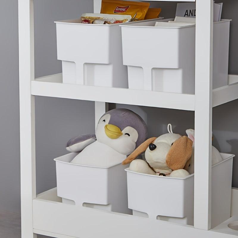 Storage Box With Handle Kitchen Cabinet Snack Sundries Storage Basket