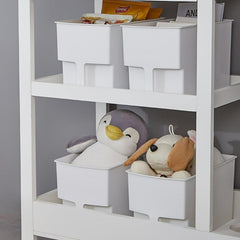 Storage Box With Handle Kitchen Cabinet Snack Sundries Storage Basket