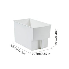 Storage Box With Handle Kitchen Cabinet Snack Sundries Storage Basket