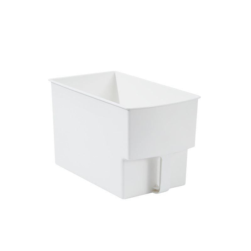 Storage Box With Handle Kitchen Cabinet Snack Sundries Storage Basket
