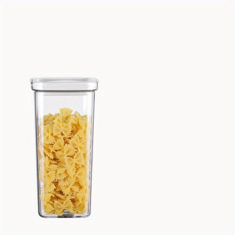 Square Food Storage Containers With Lids Airtight Jars