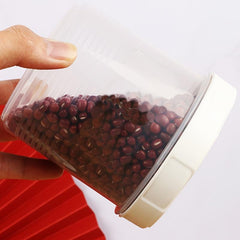 Transparent Plastic Food Storage Tank Vacuum Sealed Fresh keeping Jar - Reusable