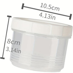 Transparent Plastic Food Storage Tank Vacuum Sealed Fresh keeping Jar - Reusable