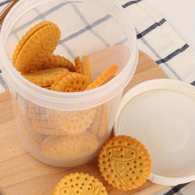 Transparent Plastic Food Storage Tank Vacuum Sealed Fresh keeping Jar - Reusable