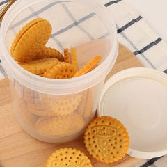Transparent Plastic Food Storage Tank Vacuum Sealed Fresh keeping Jar - Reusable