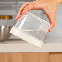 Transparent Plastic Food Storage Tank Vacuum Sealed Fresh keeping Jar - Reusable