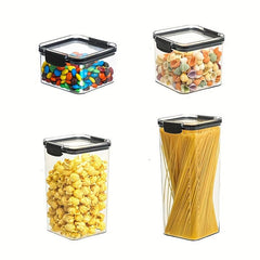 8pcs BPA-Free Airtight Food Storage Containers with Lids
