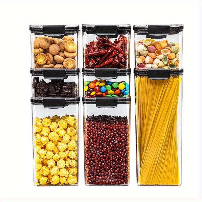 8pcs BPA-Free Airtight Food Storage Containers with Lids