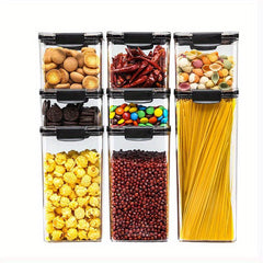 8pcs BPA-Free Airtight Food Storage Containers with Lids