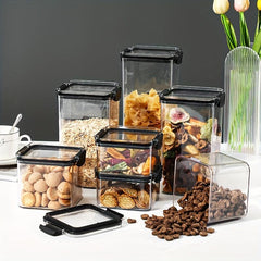 8pcs BPA-Free Airtight Food Storage Containers with Lids