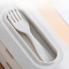 2 Layer Leakproof Bento Box w/ Spoon
