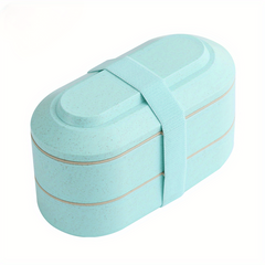2 Layer Leakproof Bento Box w/ Spoon