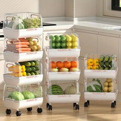 Plastic Stroller Storage Rack Floor/Wall Mountable Shelf