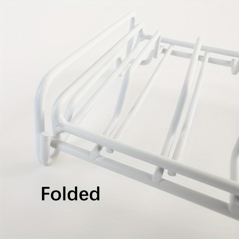 Foldable Bowl and Dish Rack Storage Solution for Kitchen