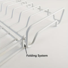 Foldable Bowl and Dish Rack Storage Solution for Kitchen