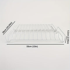 Foldable Bowl and Dish Rack Storage Solution for Kitchen