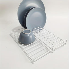 Foldable Bowl and Dish Rack Storage Solution for Kitchen