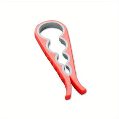 4-In-1 Can Opener Silicone Non-Slip Cap Opener