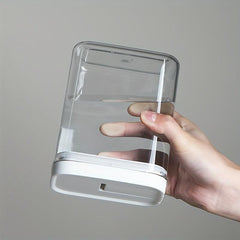 1Pc Clear Airtight Food Storage Container Moisture-proof Sealed Fresh