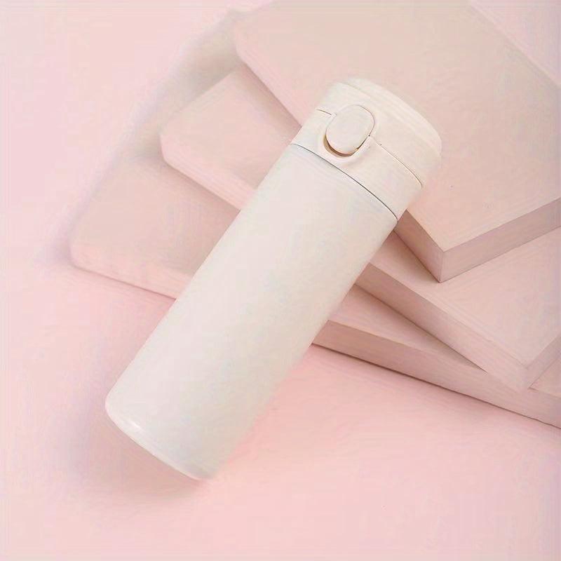 420ml Thermal Cup Insulation Bottle School Portable Water Cup Bouncing Mug