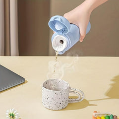 420ml Thermal Cup Insulation Bottle School Portable Water Cup Bouncing Mug