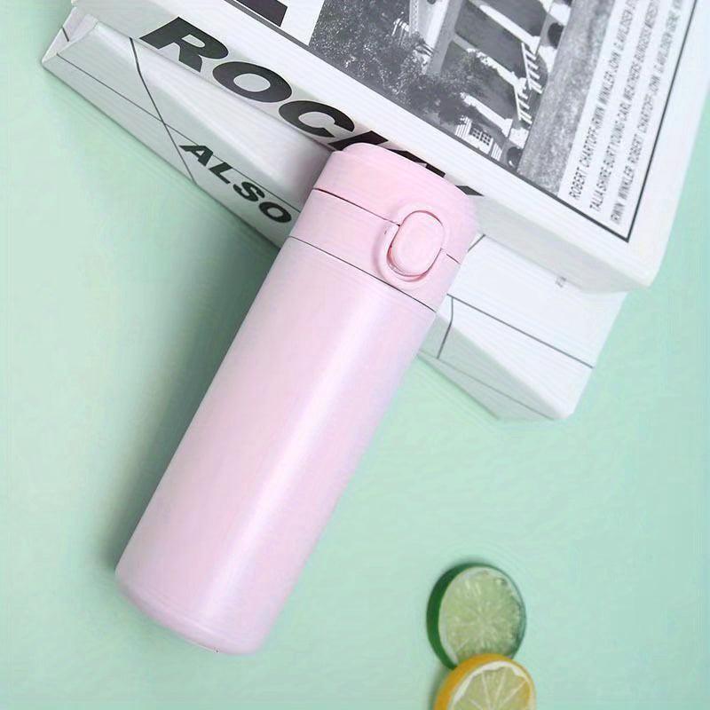420ml Thermal Cup Insulation Bottle School Portable Water Cup Bouncing Mug