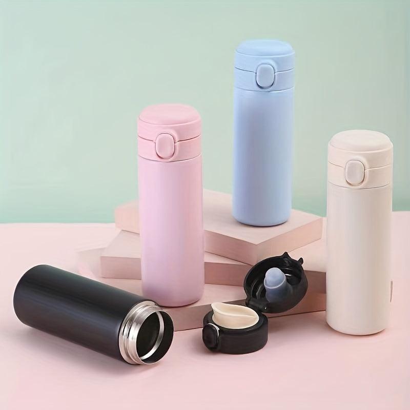 420ml Thermal Cup Insulation Bottle School Portable Water Cup Bouncing Mug