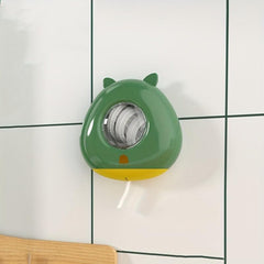 Wall Mounted Cling Film Cover Organizer Kitchen Bathroom Shower Cap Organizer