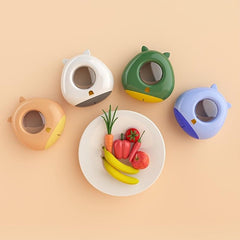 Wall Mounted Cling Film Cover Organizer Kitchen Bathroom Shower Cap Organizer
