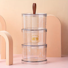 1pc Airtight Food Storage Jar With Lids for Countertop Organization