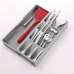 Cutlery Storage Box Kitchen Drawer Storage Rack Organizer