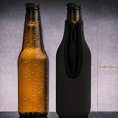 Beer Insulator Sleeve Bottle Cooler Keeps Drink Cold