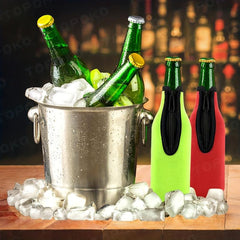 Beer Insulator Sleeve Bottle Cooler Keeps Drink Cold