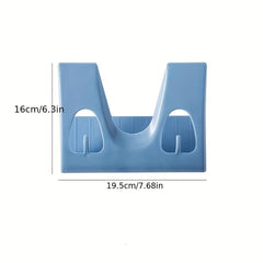 Wall Mounted Pot Lid Holder Kitchen Organizer No Drilling Required