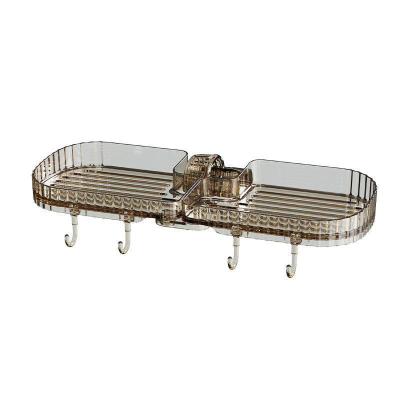 Plastic Shelves for Kitchen Sink Faucet Sponge Drain Rack