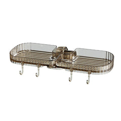 Plastic Shelves for Kitchen Sink Faucet Sponge Drain Rack