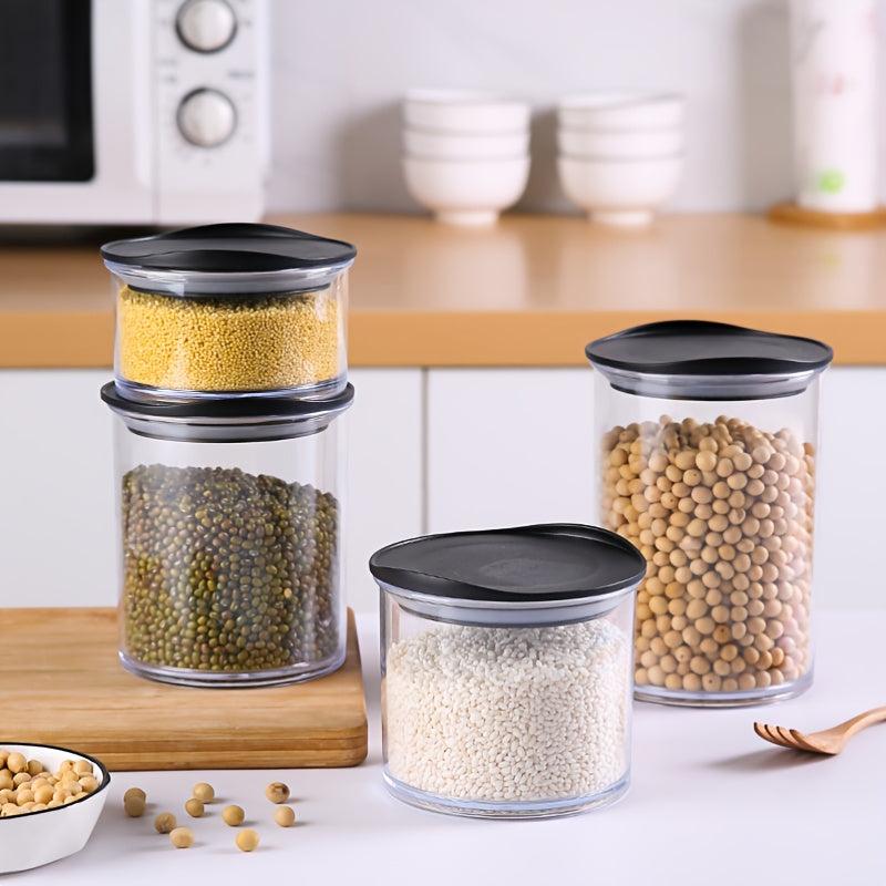 Transparent Airtight Jar Coarse Cereals Storage