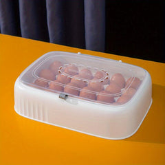 Leak Proof Egg Storage Box, Hand Washable, Shockproof, Reusable