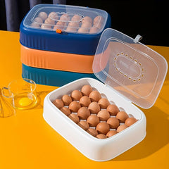 Leak Proof Egg Storage Box, Hand Washable, Shockproof, Reusable