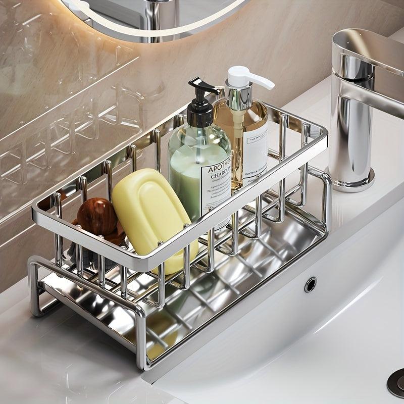 Stainless Steel Sink Drainage Rack Tableware Vegetables Fruit Drying