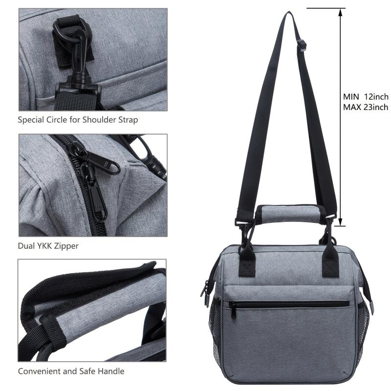 Large Capacity Insulated Lunch Bag Waterproof Outdoor Picnic Bag Hand Washable