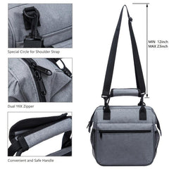 Large Capacity Insulated Lunch Bag Waterproof Outdoor Picnic Bag Hand Washable