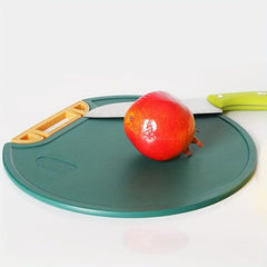 1pc Bacteriostatic Mildew-proof Green Plastic PE Chopping Board