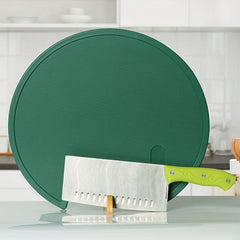 1pc Bacteriostatic Mildew-proof Green Plastic PE Chopping Board