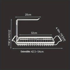 Kitchen Sink Drain Basket Stainless Steel Sink Rack