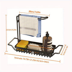 Kitchen Sink Drain Basket Stainless Steel Sink Rack