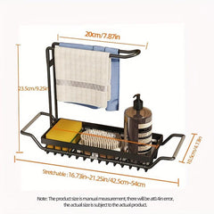 Kitchen Sink Drain Basket Stainless Steel Sink Rack