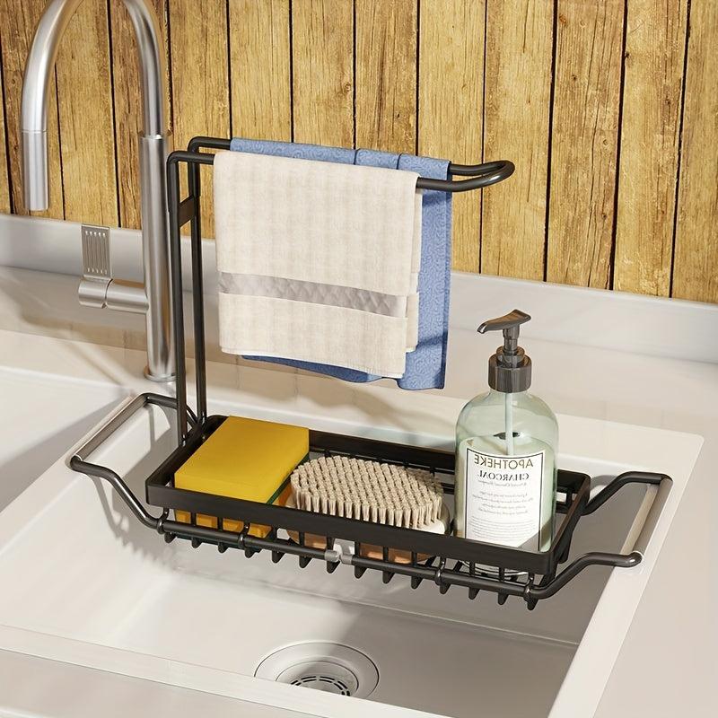 Kitchen Sink Drain Basket Stainless Steel Sink Rack