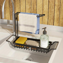 Kitchen Sink Drain Basket Stainless Steel Sink Rack