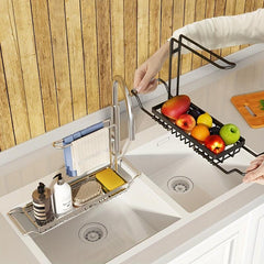 Kitchen Sink Drain Basket Stainless Steel Sink Rack